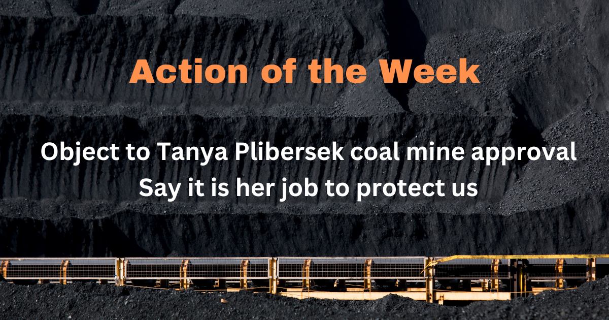 Object to Tanya Plibersek coal mine approval